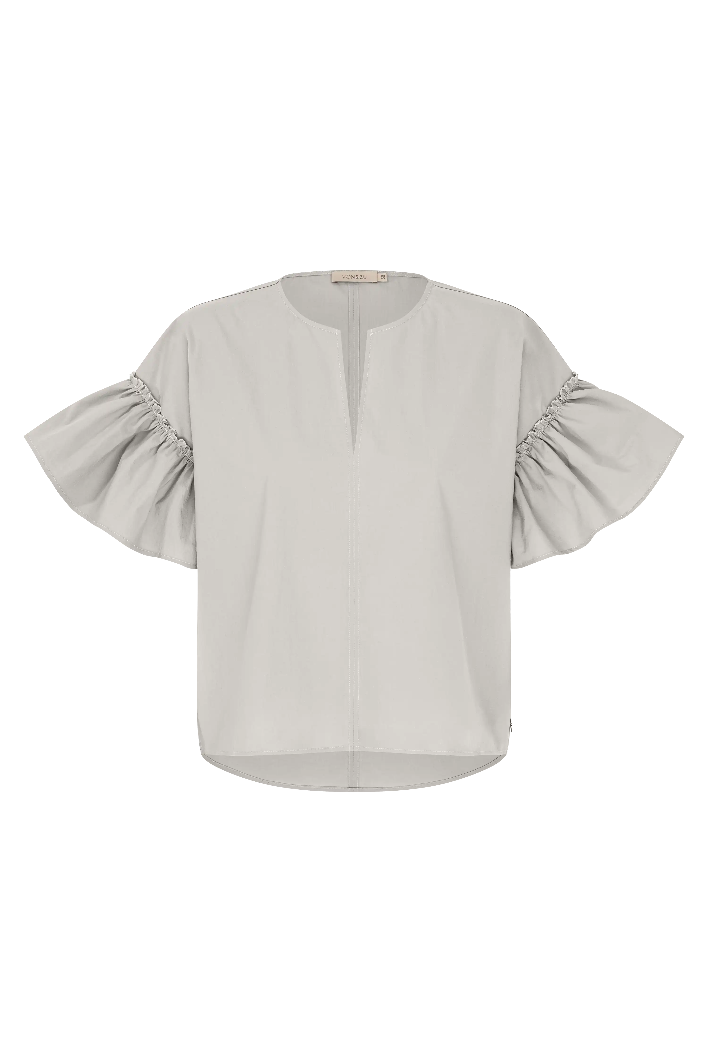 Popeline Schlupfbluse