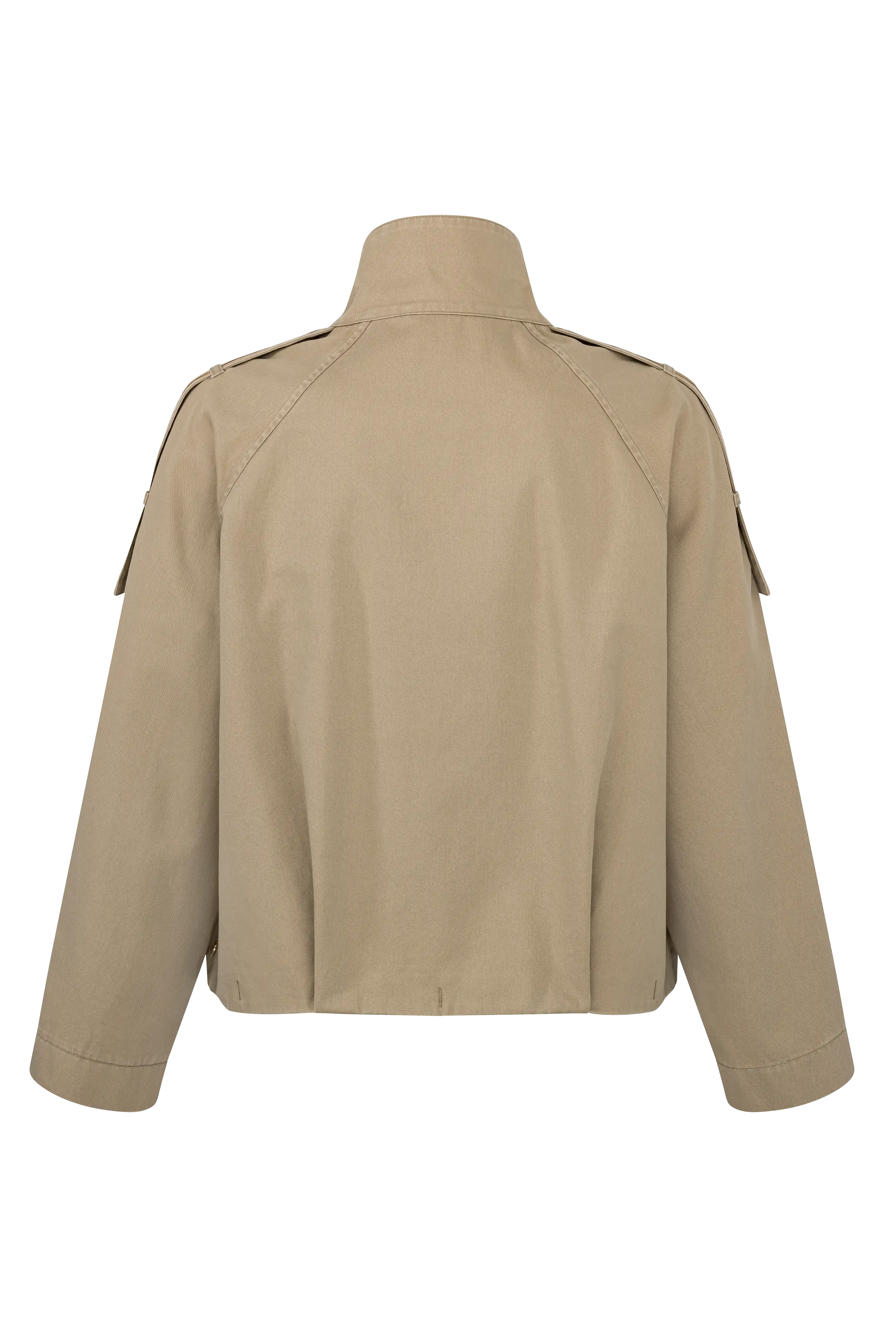 Jacke mit Stehkragen