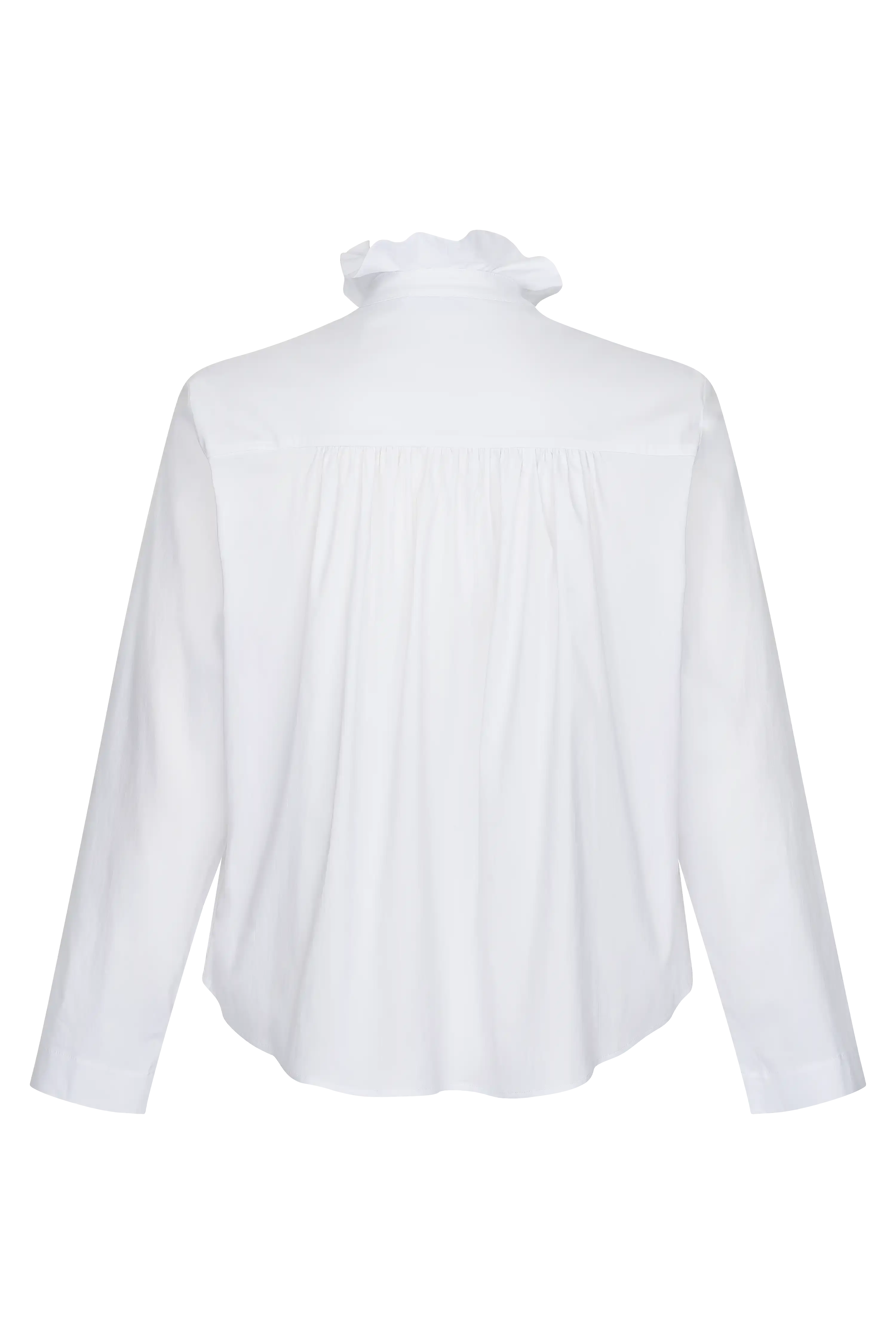 Bluse mit Volantkragen VON&ZU