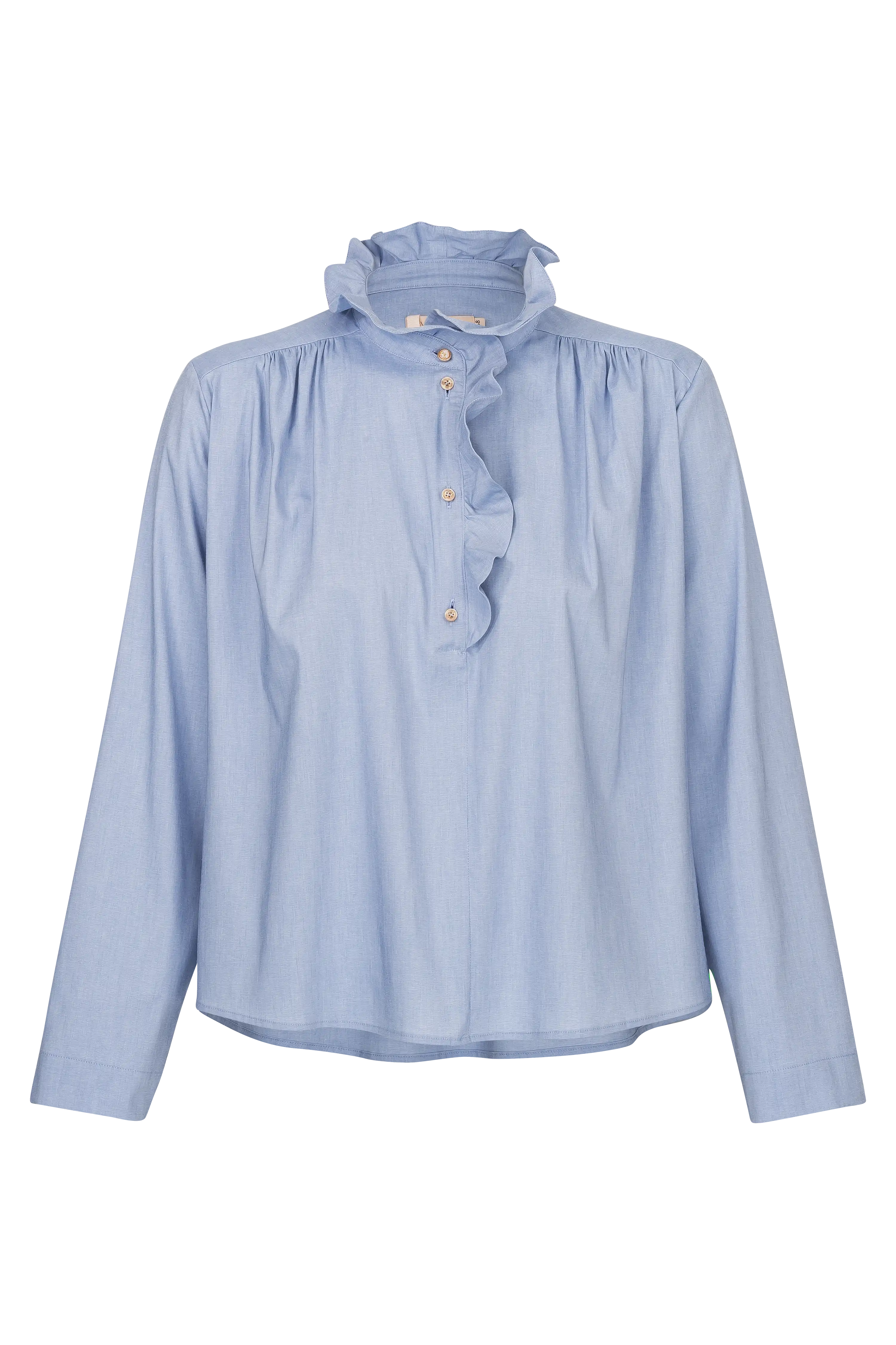 Bluse mit Volantkragen VON&ZU