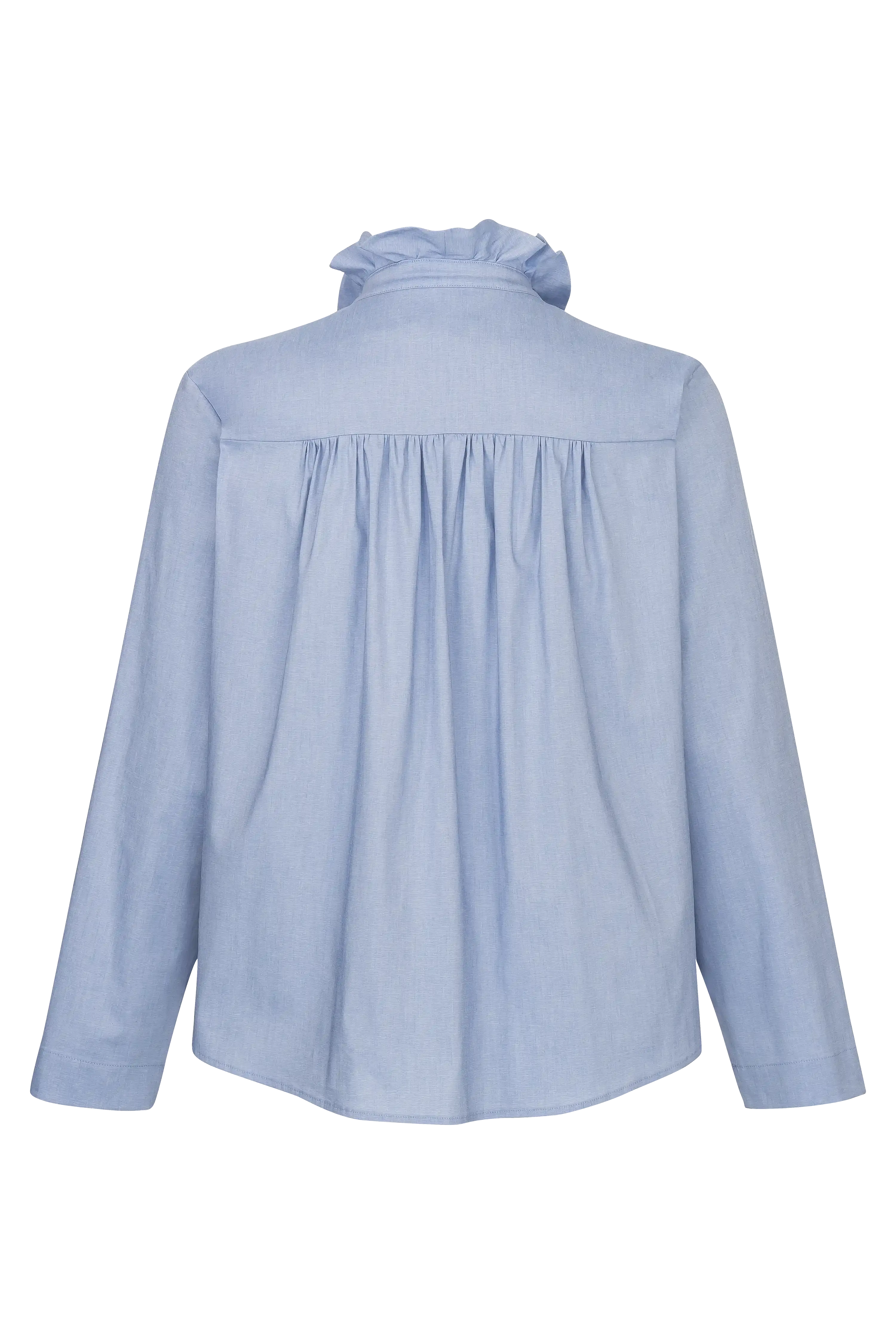 Bluse mit Volantkragen VON&ZU