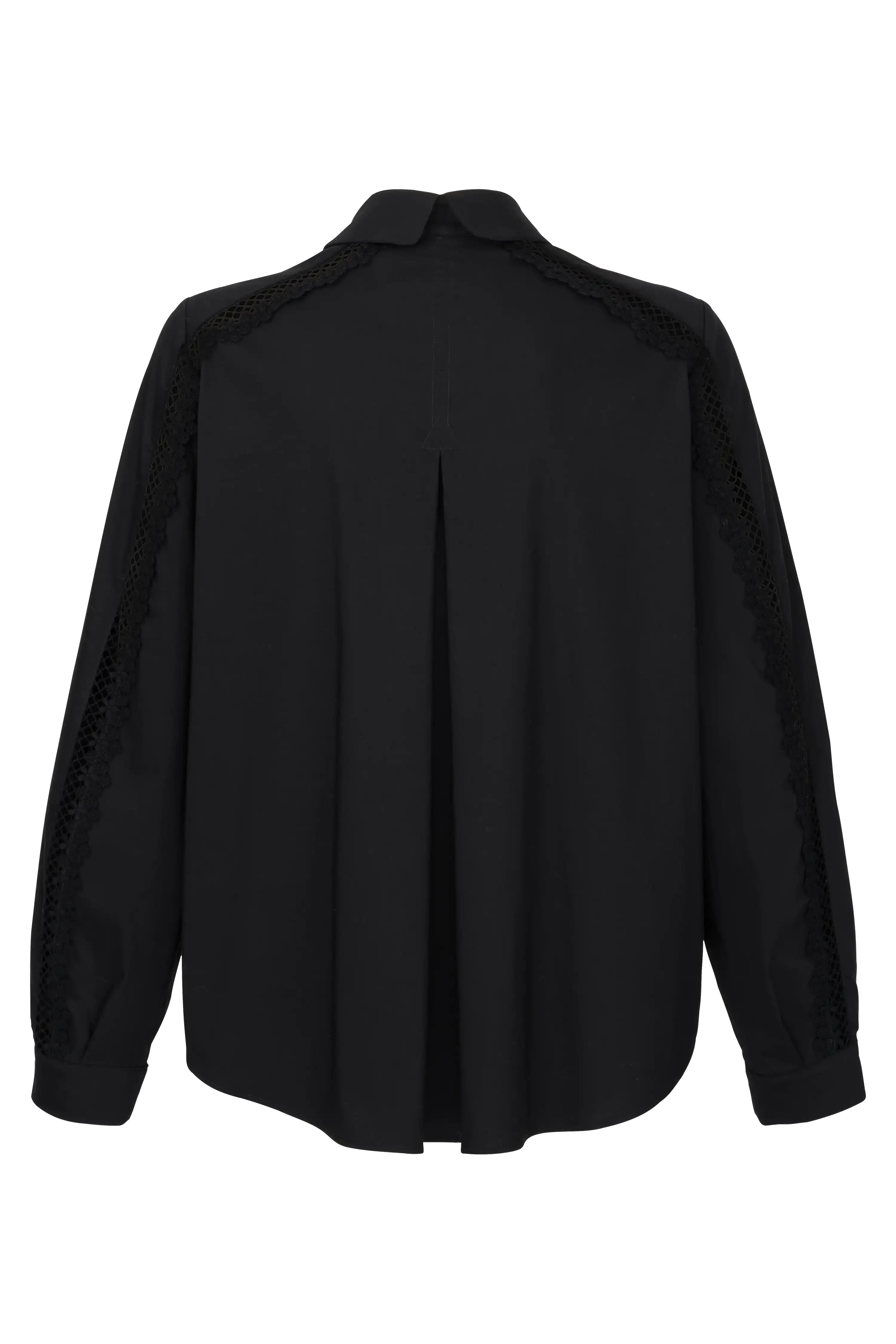 Hemdbluse mit Spitze VON&ZU