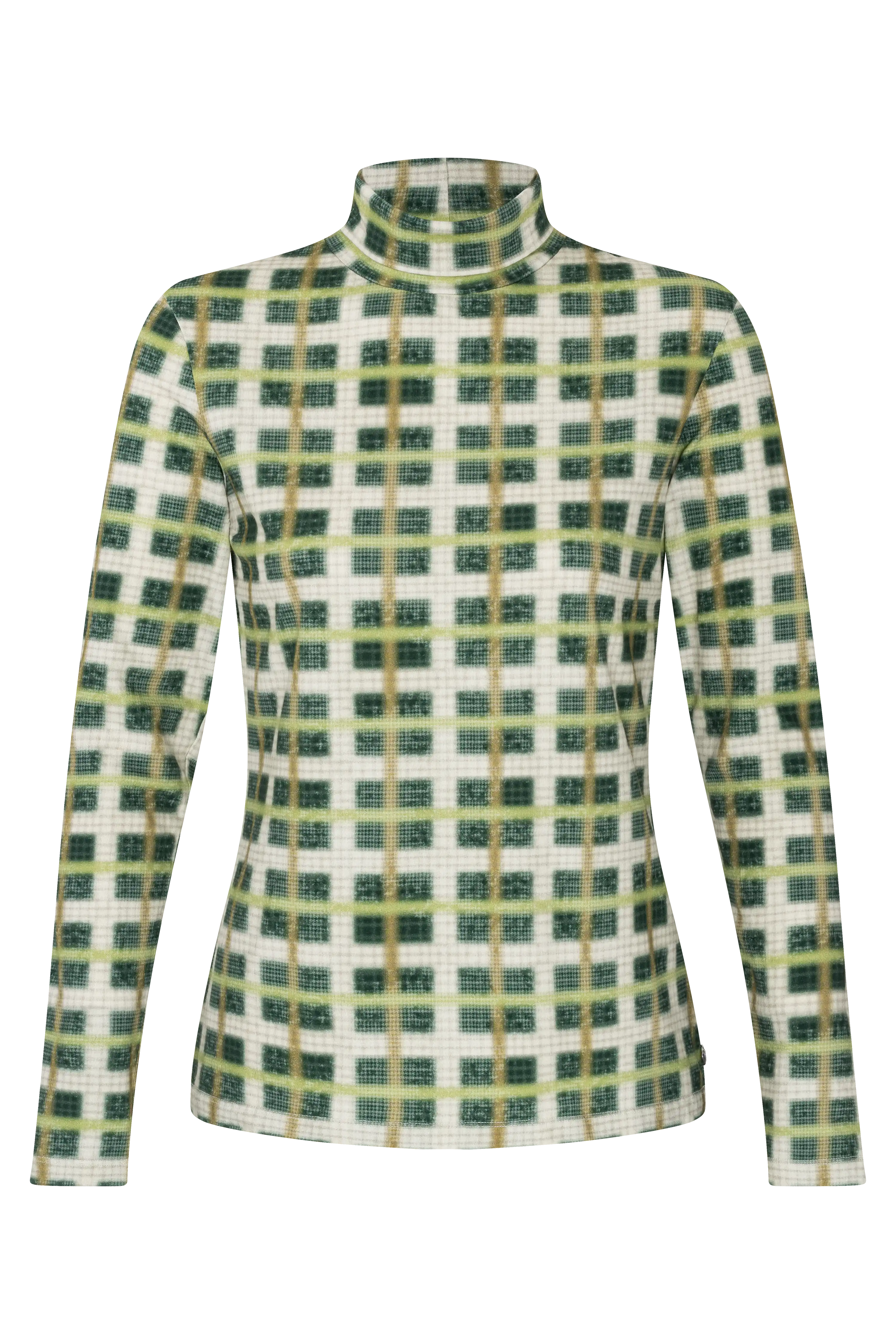 Kariertes Rollkragenshirt VON&ZU