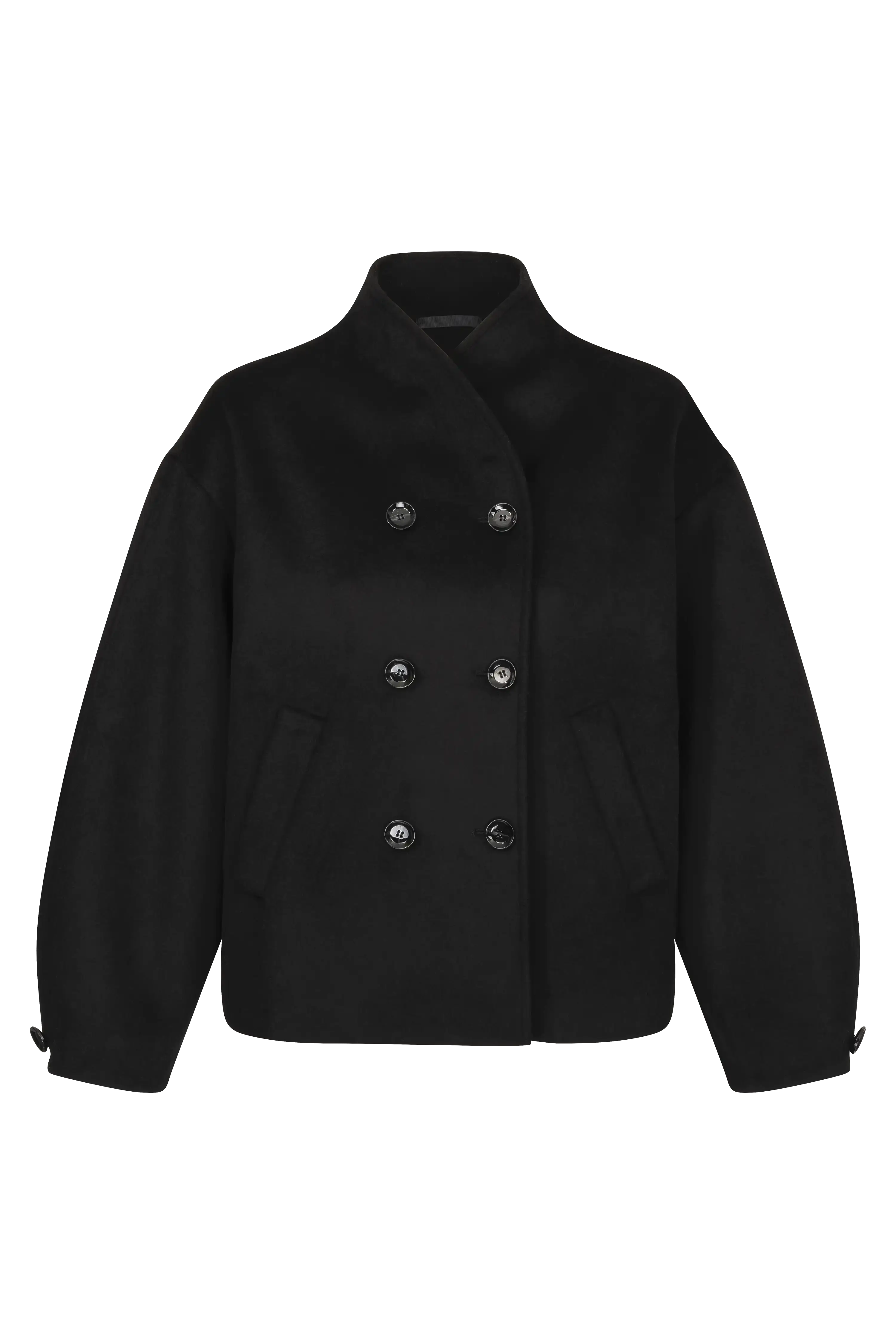 Kurze Wolljacke VON&ZU