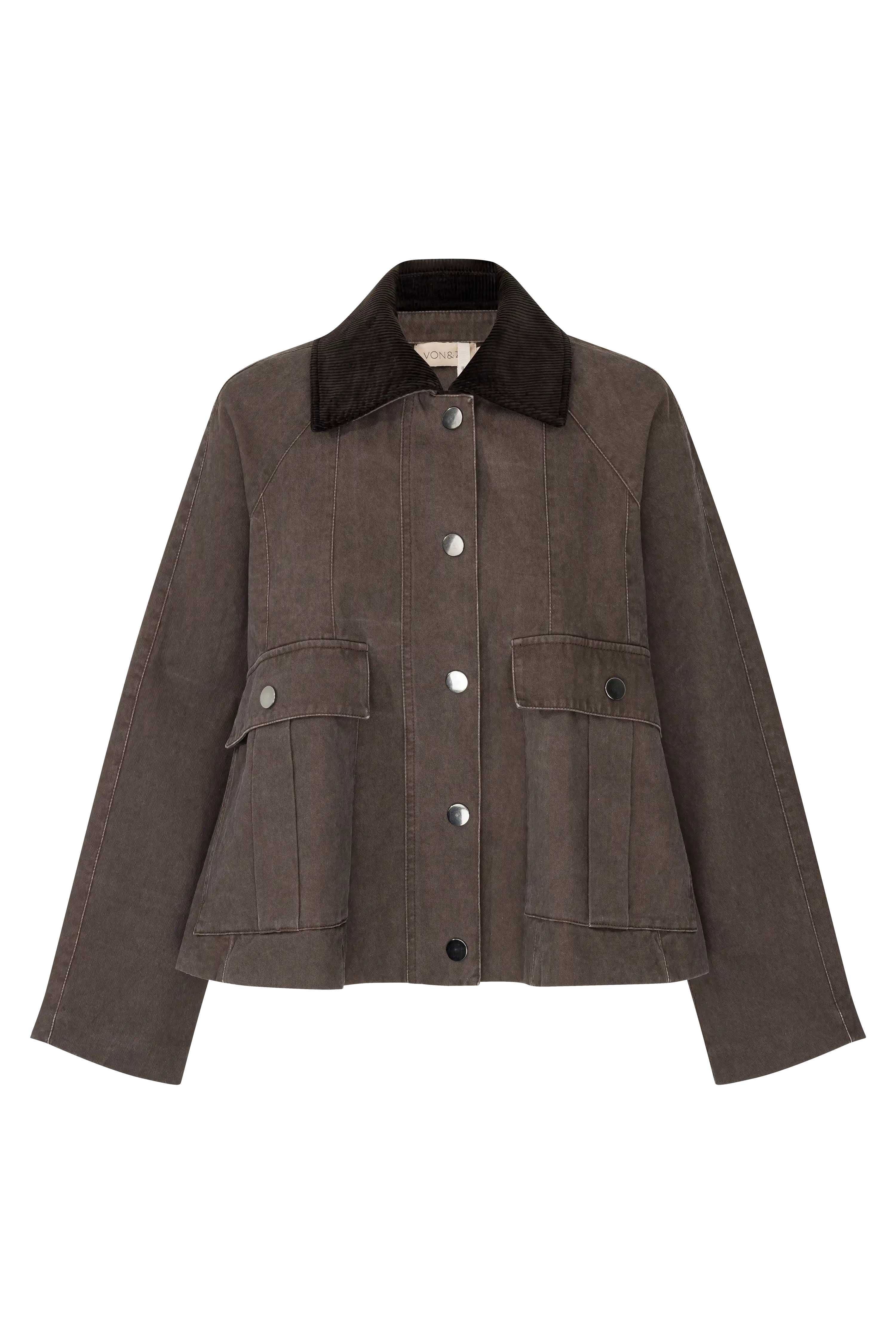 Kurzjacke in A-Linie VON&ZU