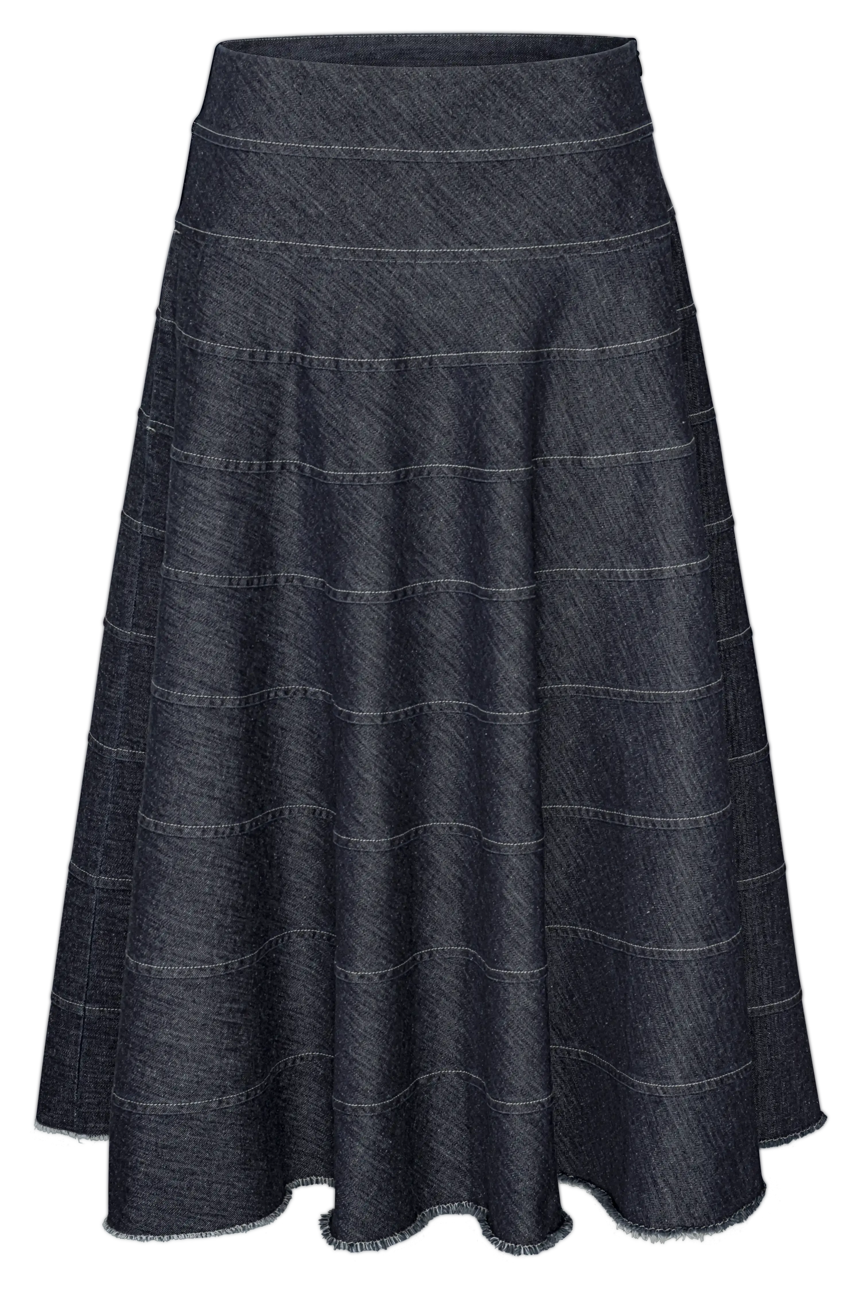 Midi Jeansrock VON&ZU