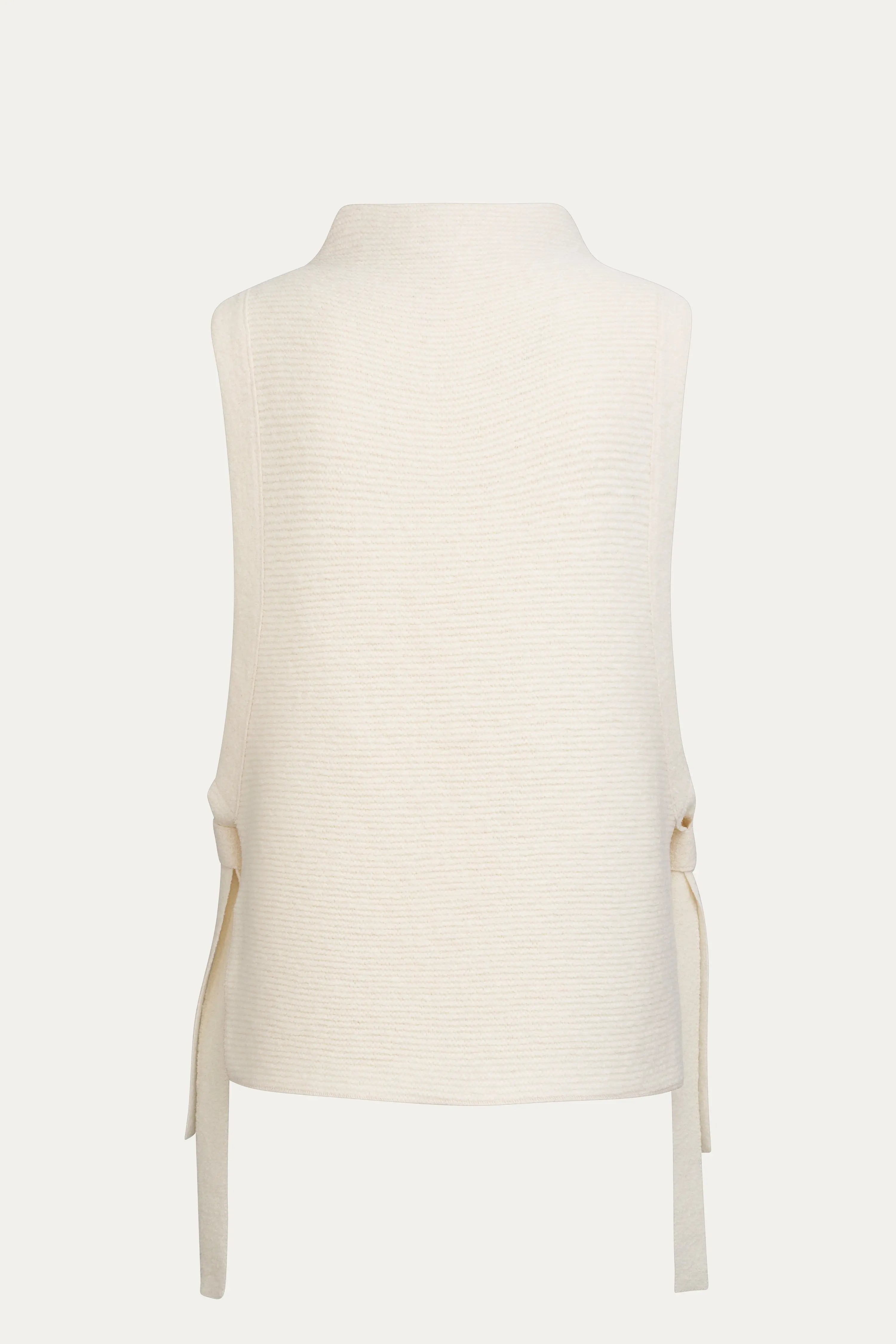 Stricktop mit seitlichen Bindebändern VON&ZU