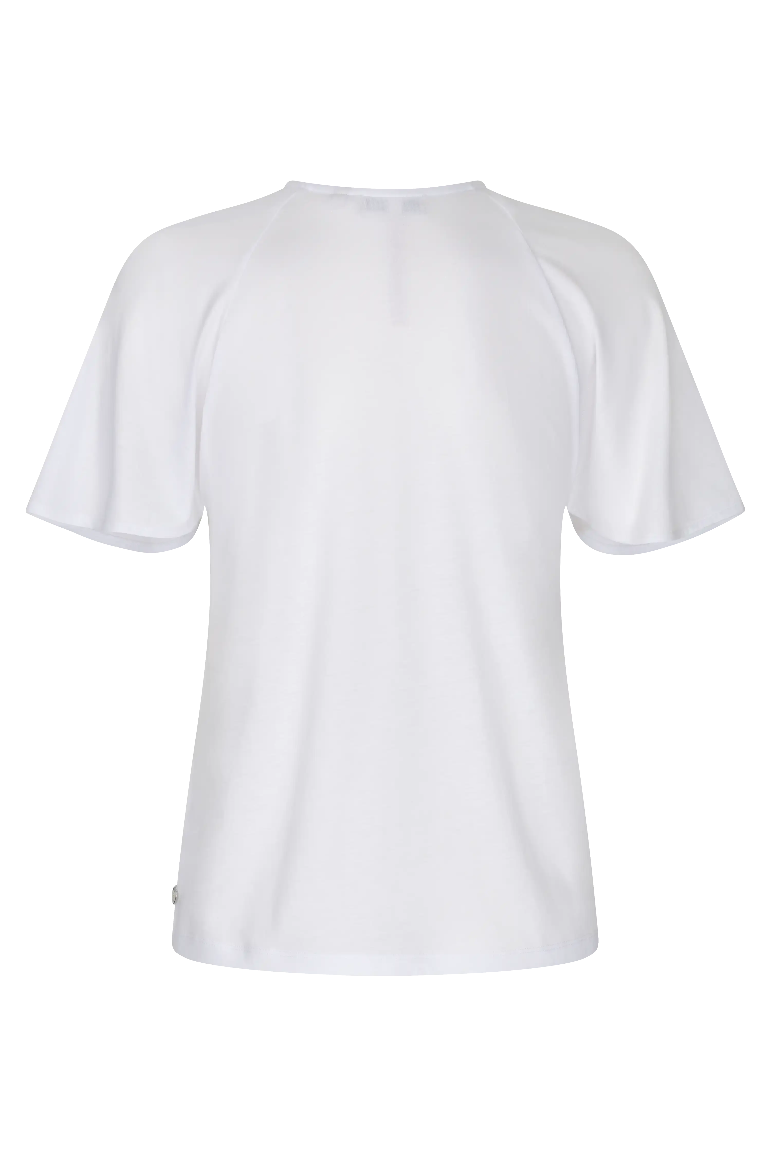 T-shirt mit gerafften Raglanärmeln Uni VON&ZU