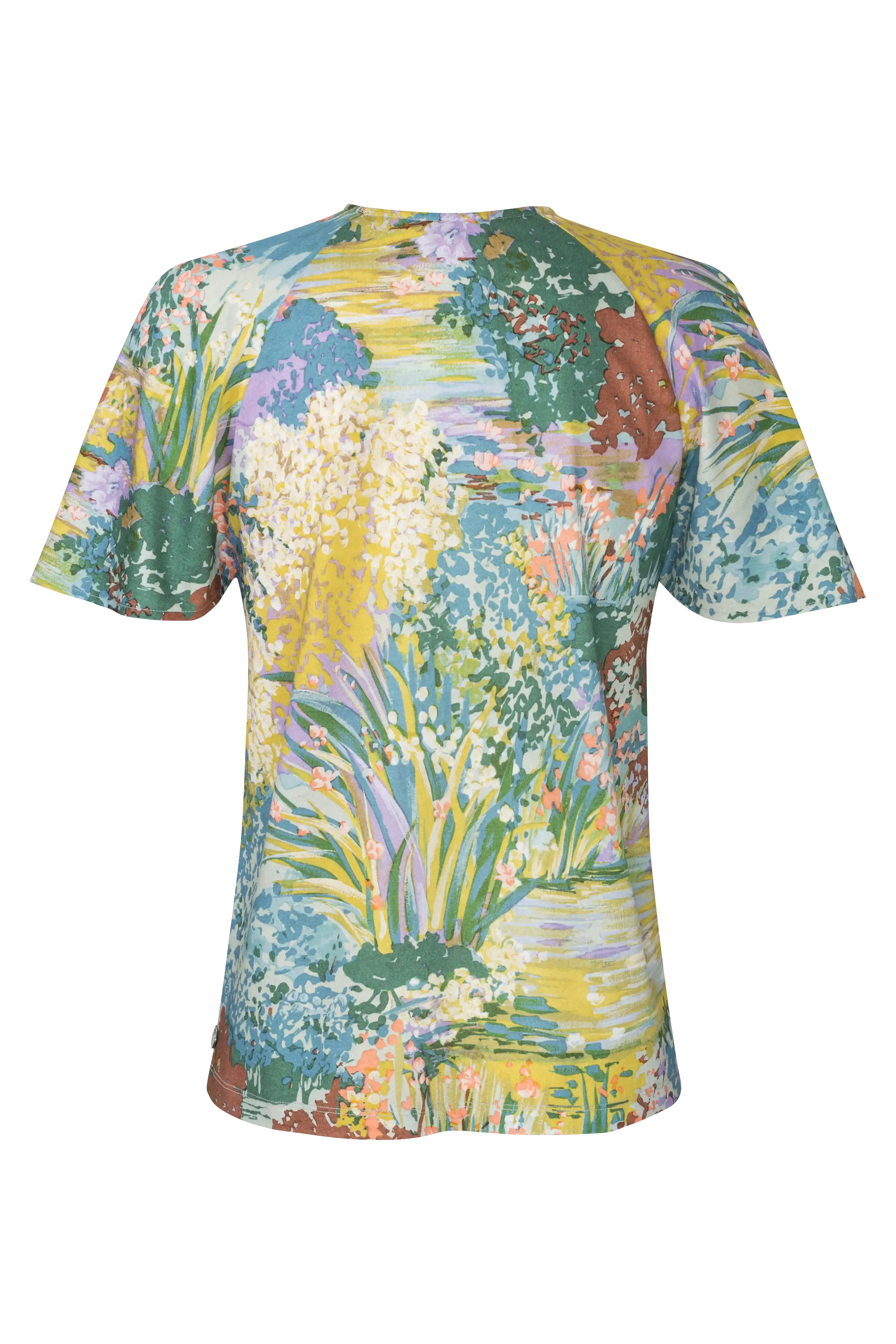 T-shirt mit gerafften Raglanärmeln VON&ZU