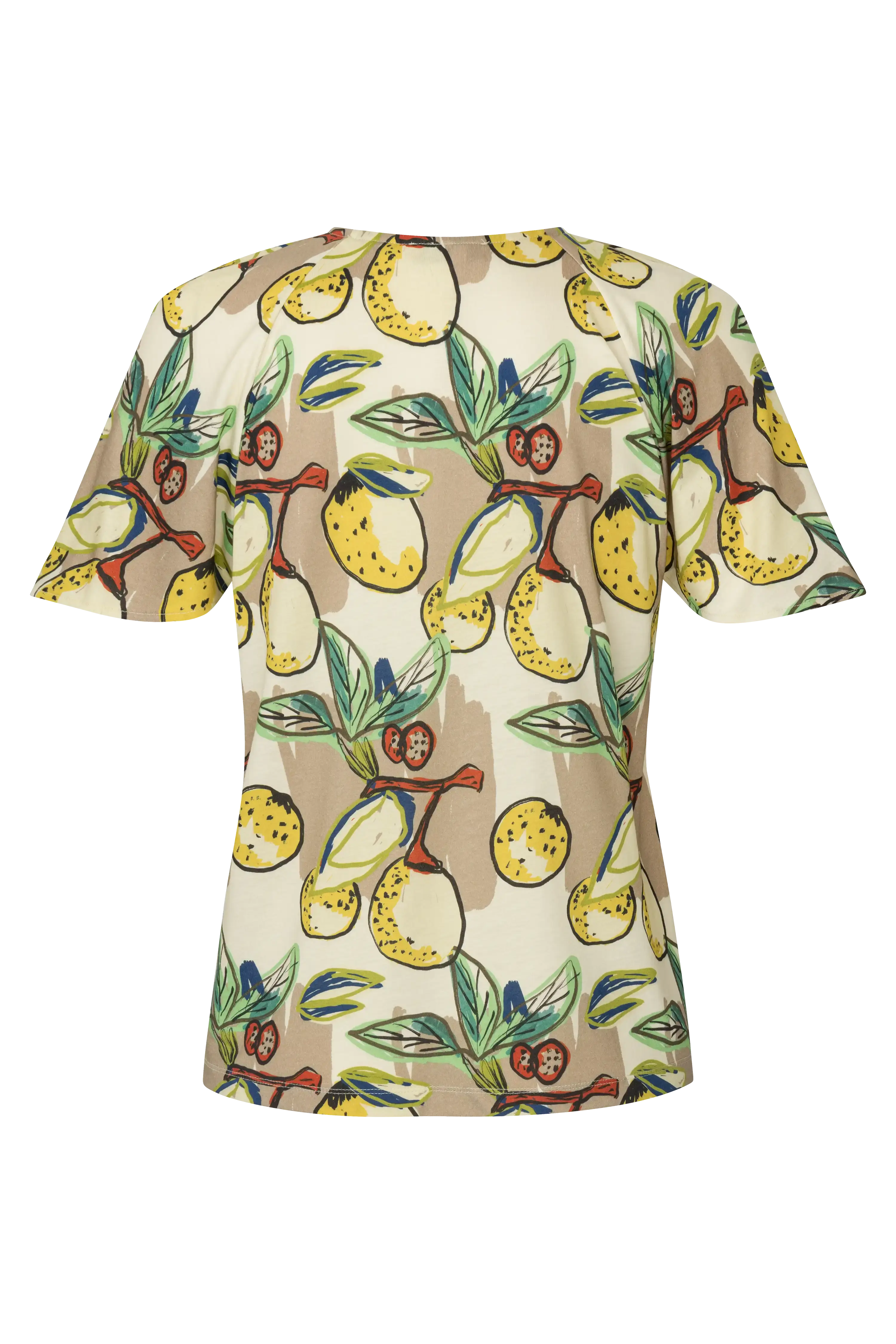 T-shirt mit gerafften Raglanärmeln VON&ZU