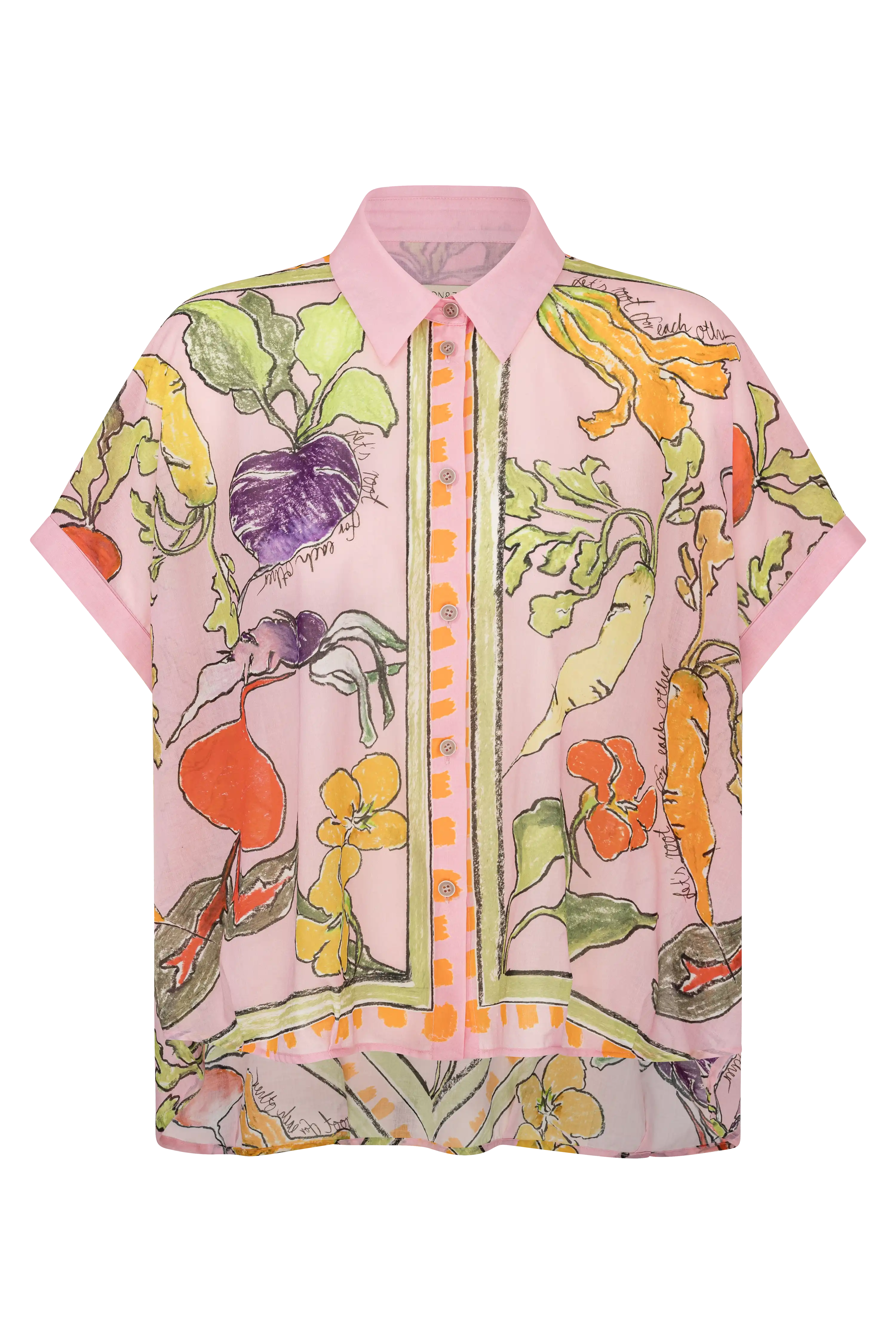 Oversized Printbluse