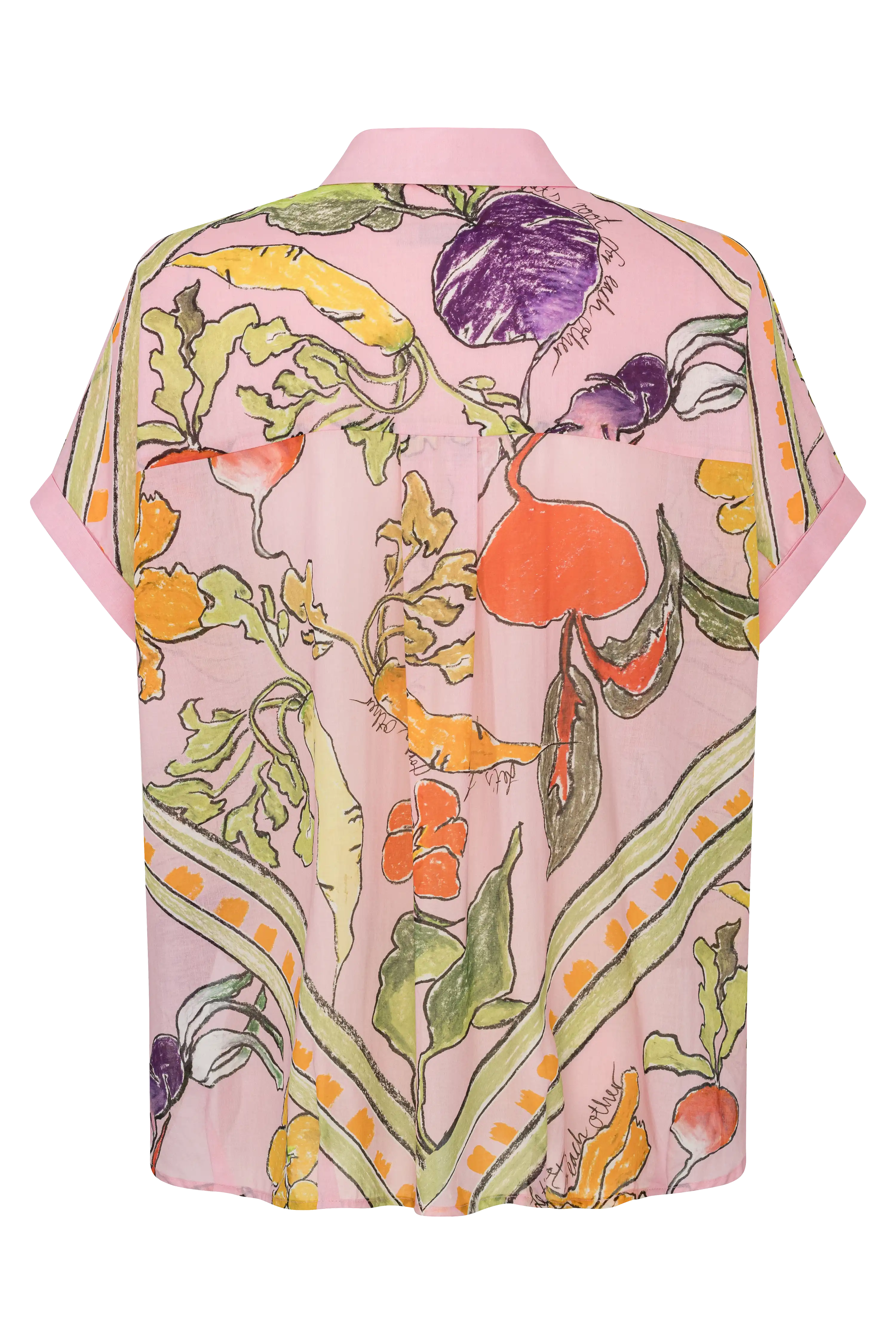 Oversized Printbluse