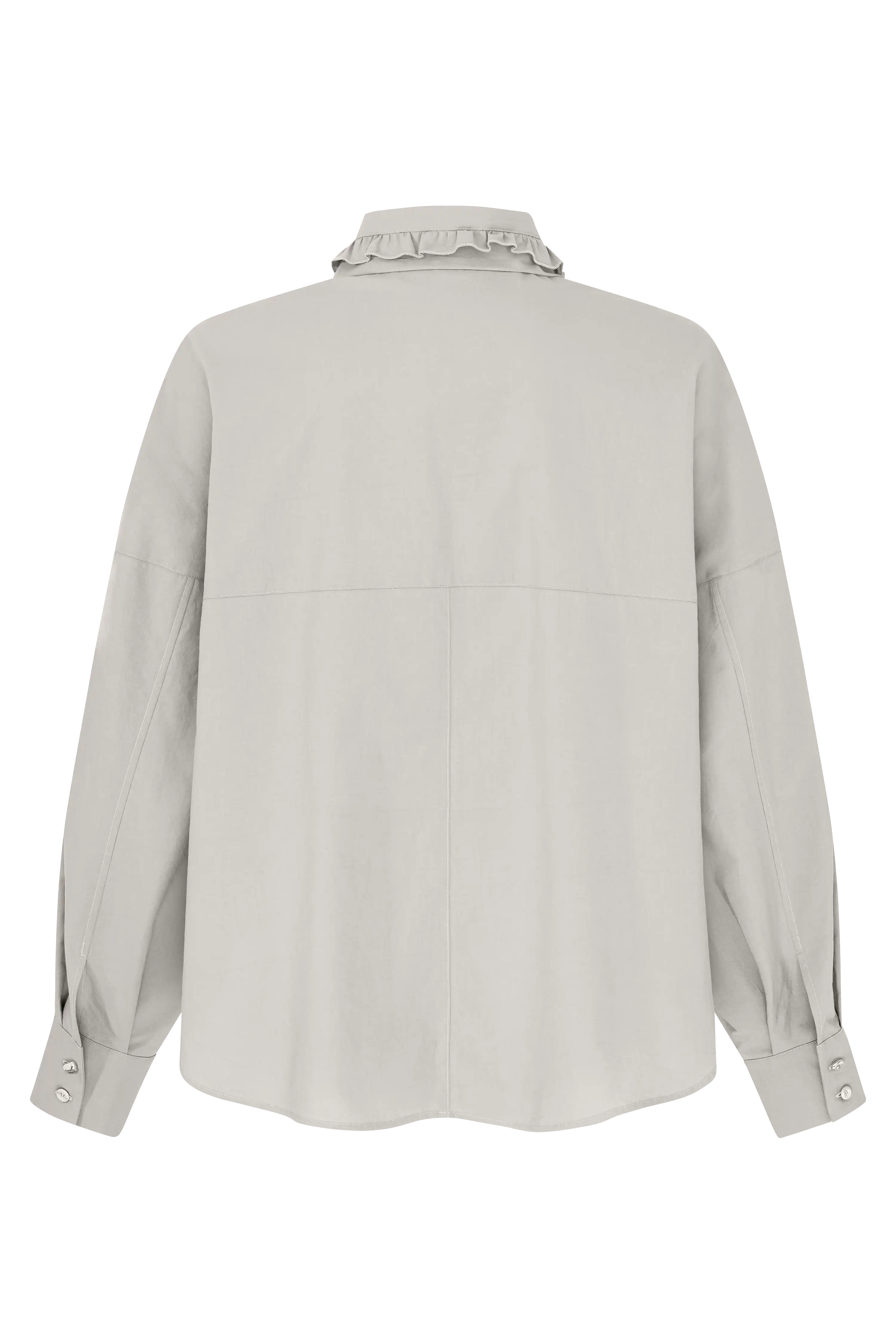 Weite Popelinebluse