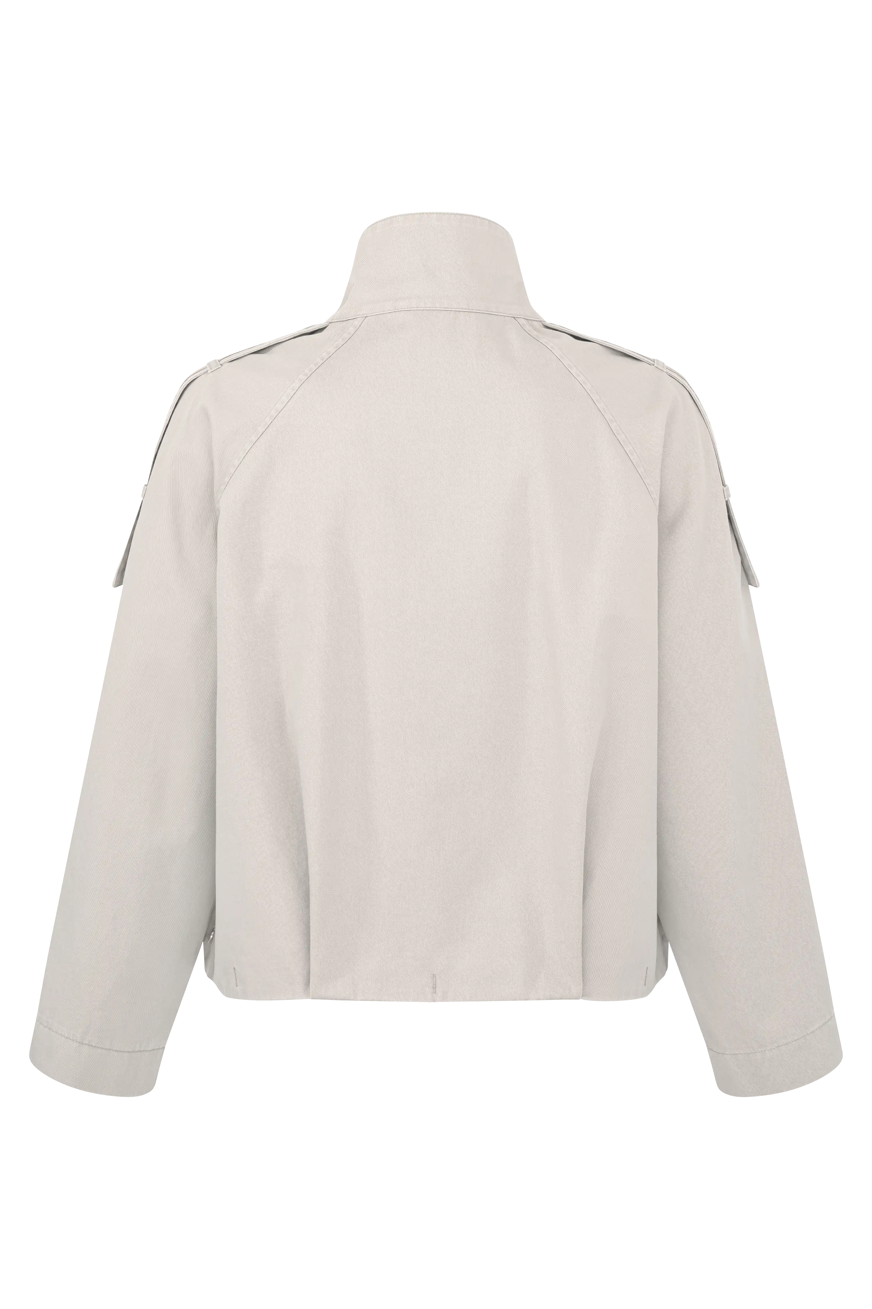 Jacke mit Stehkragen