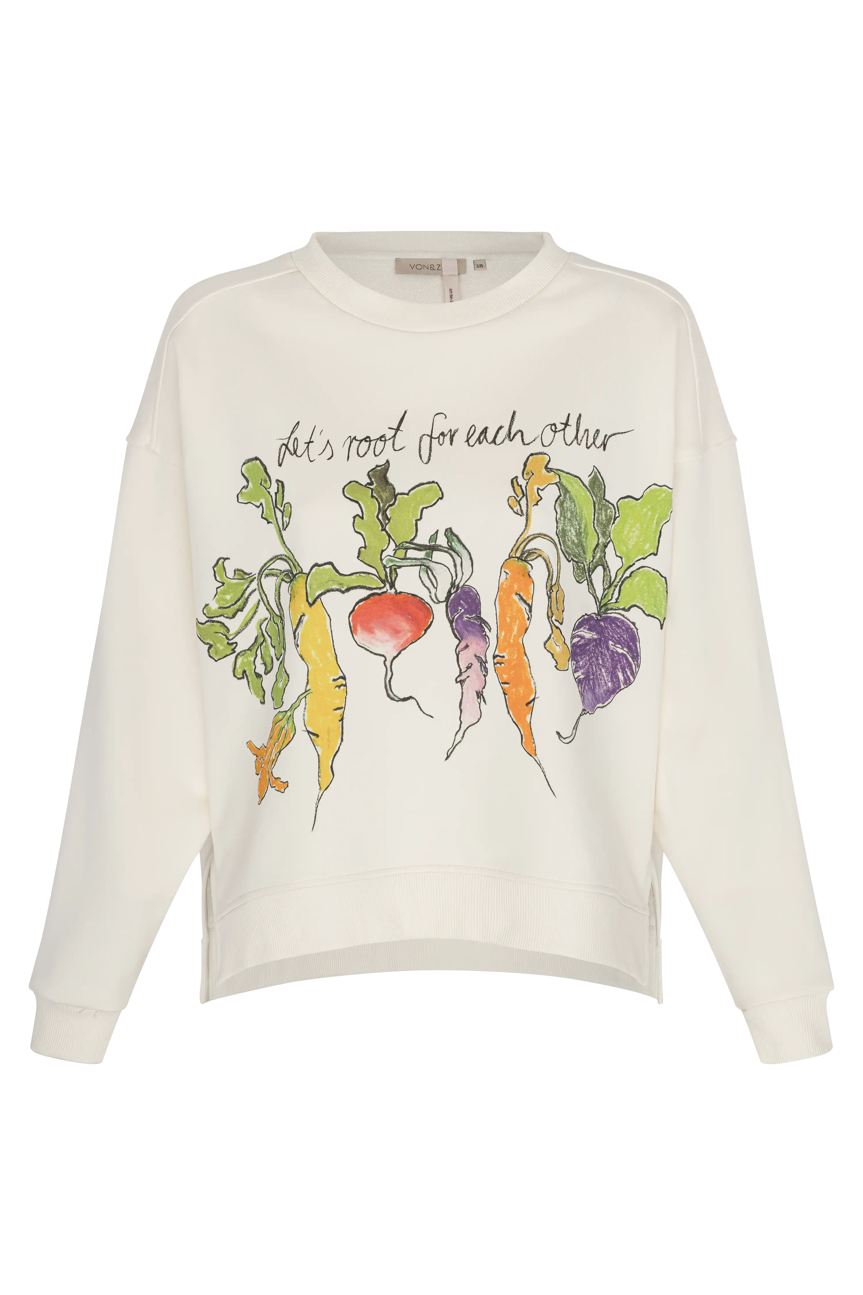 Sweatshirt mit Veredelung