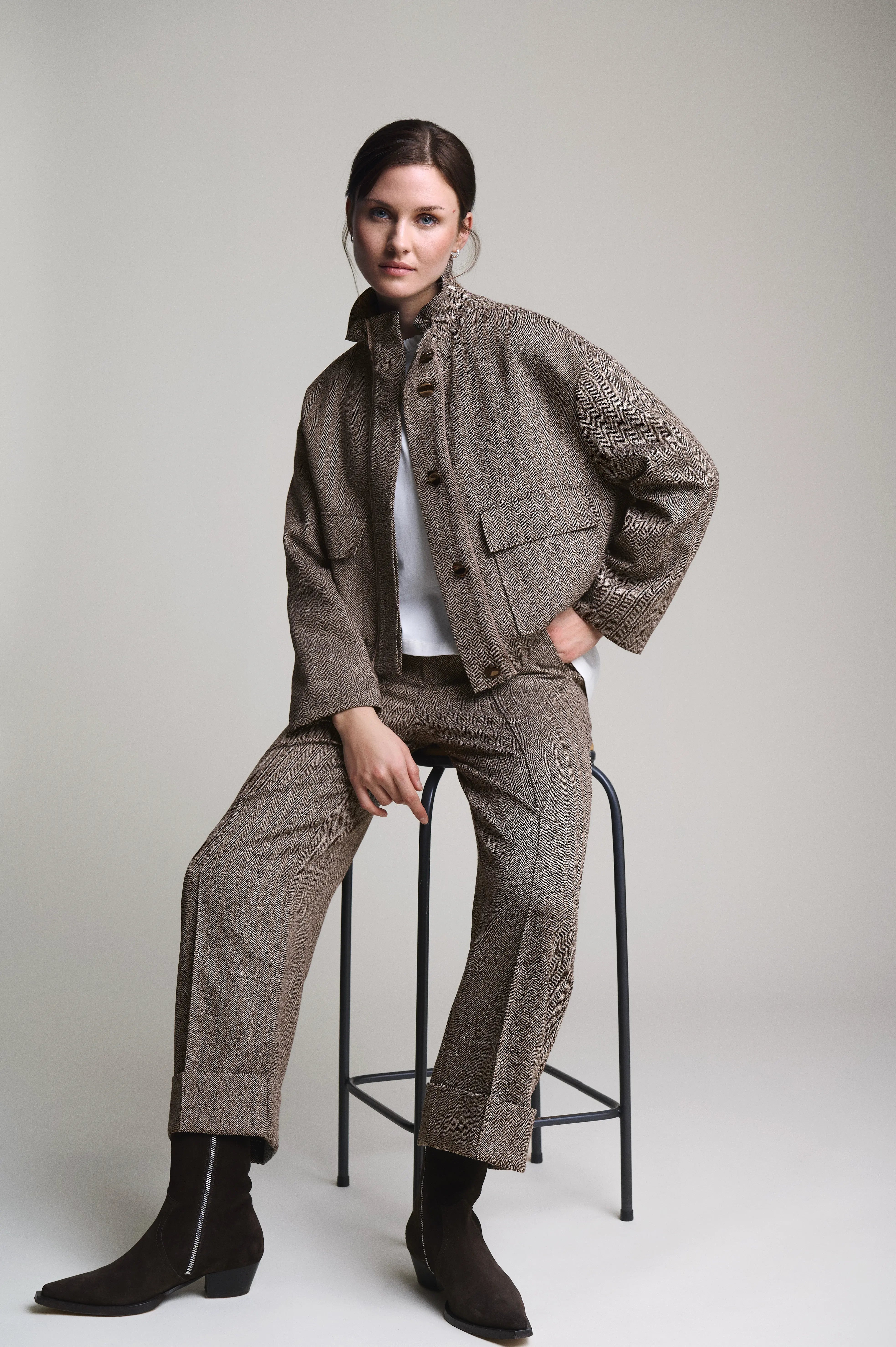 Blouson mit Stehkragen VON&ZU