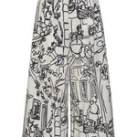 Culotte mit Print VON&ZU