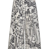 Culotte mit Print VON&ZU