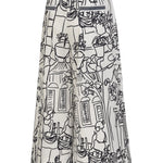 Culotte mit Print VON&ZU