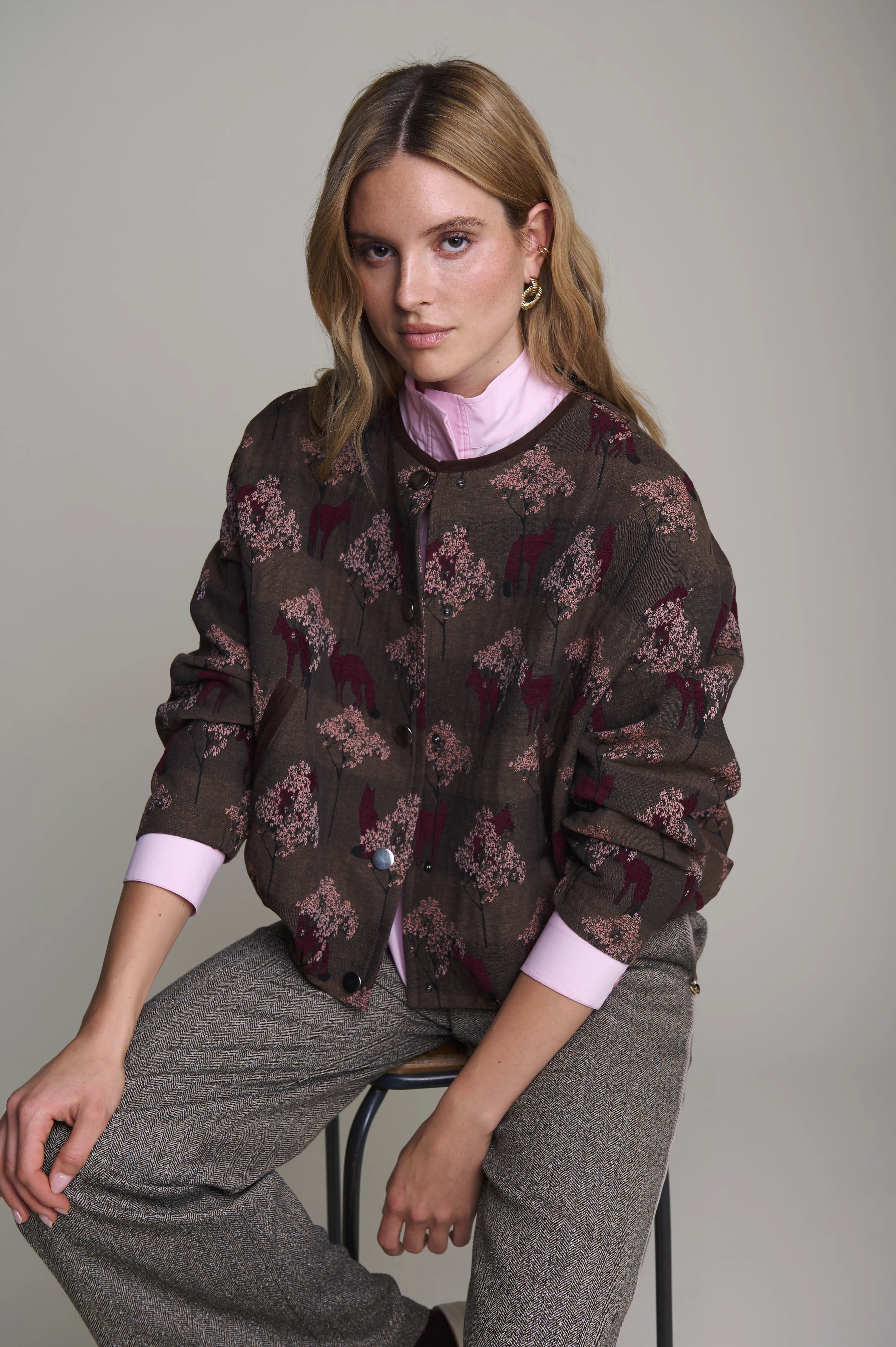 Jacquard Blouson VON&ZU