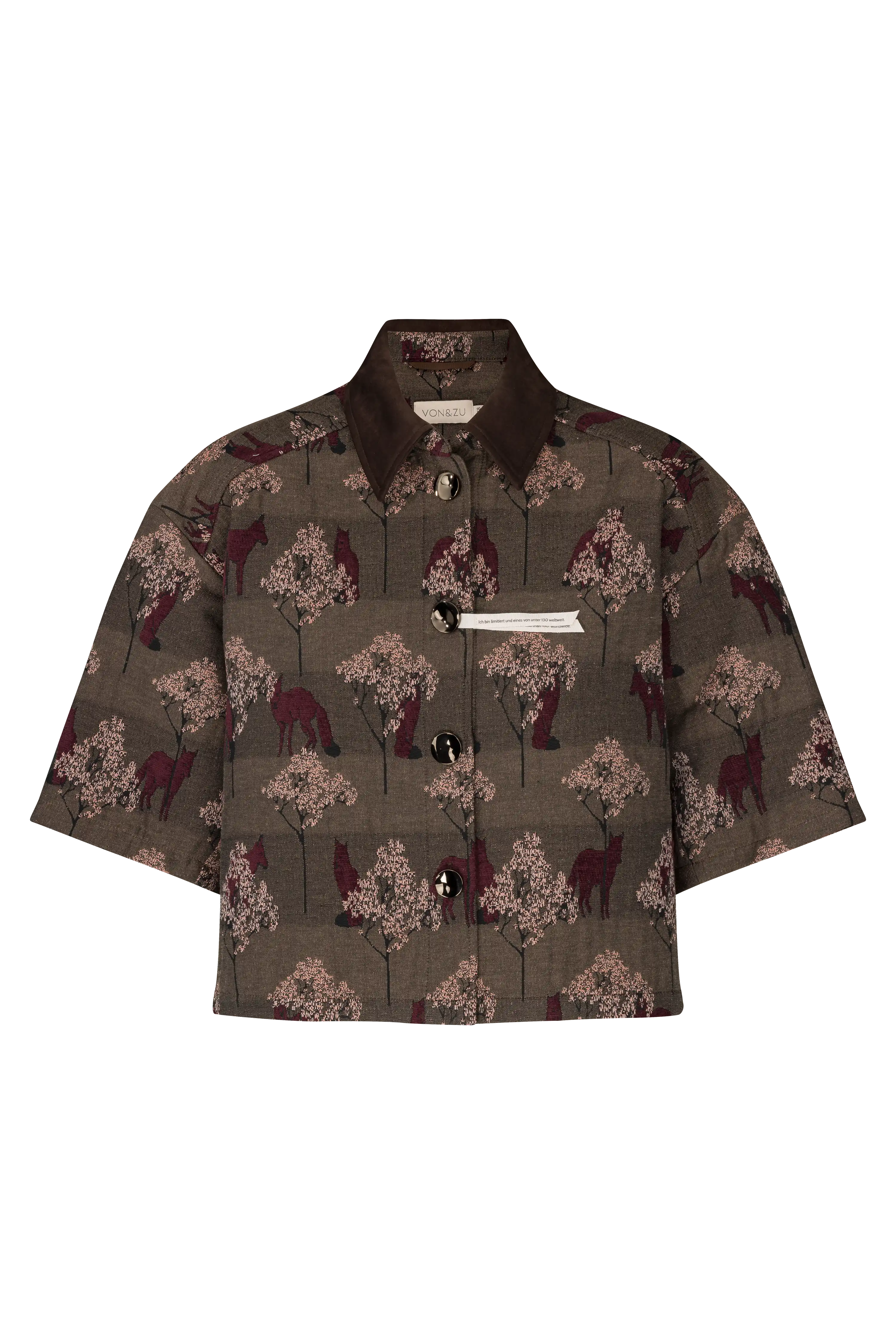 Jacquard Overshirt VON&ZU