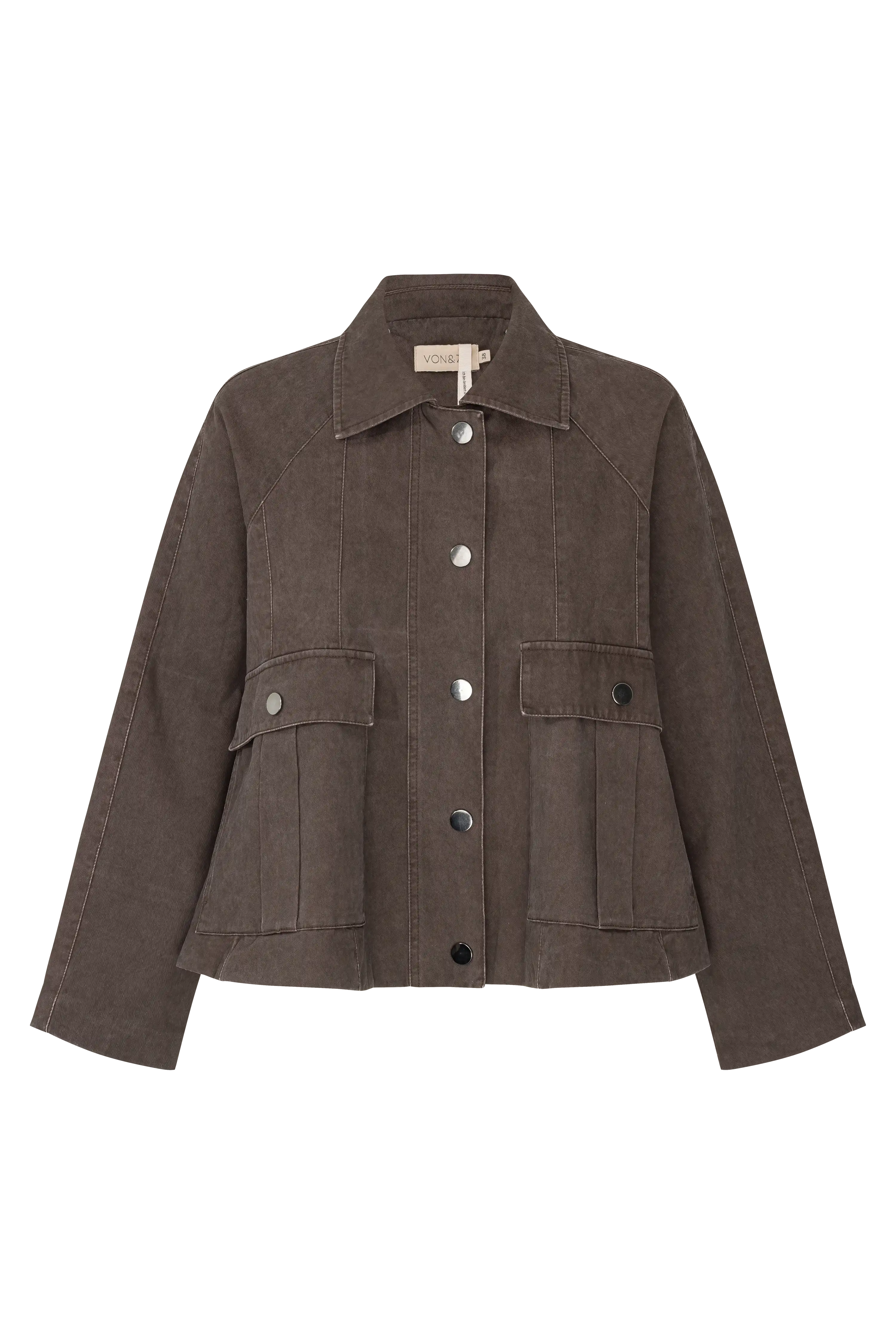 Kurzjacke in A-Linie VON&ZU