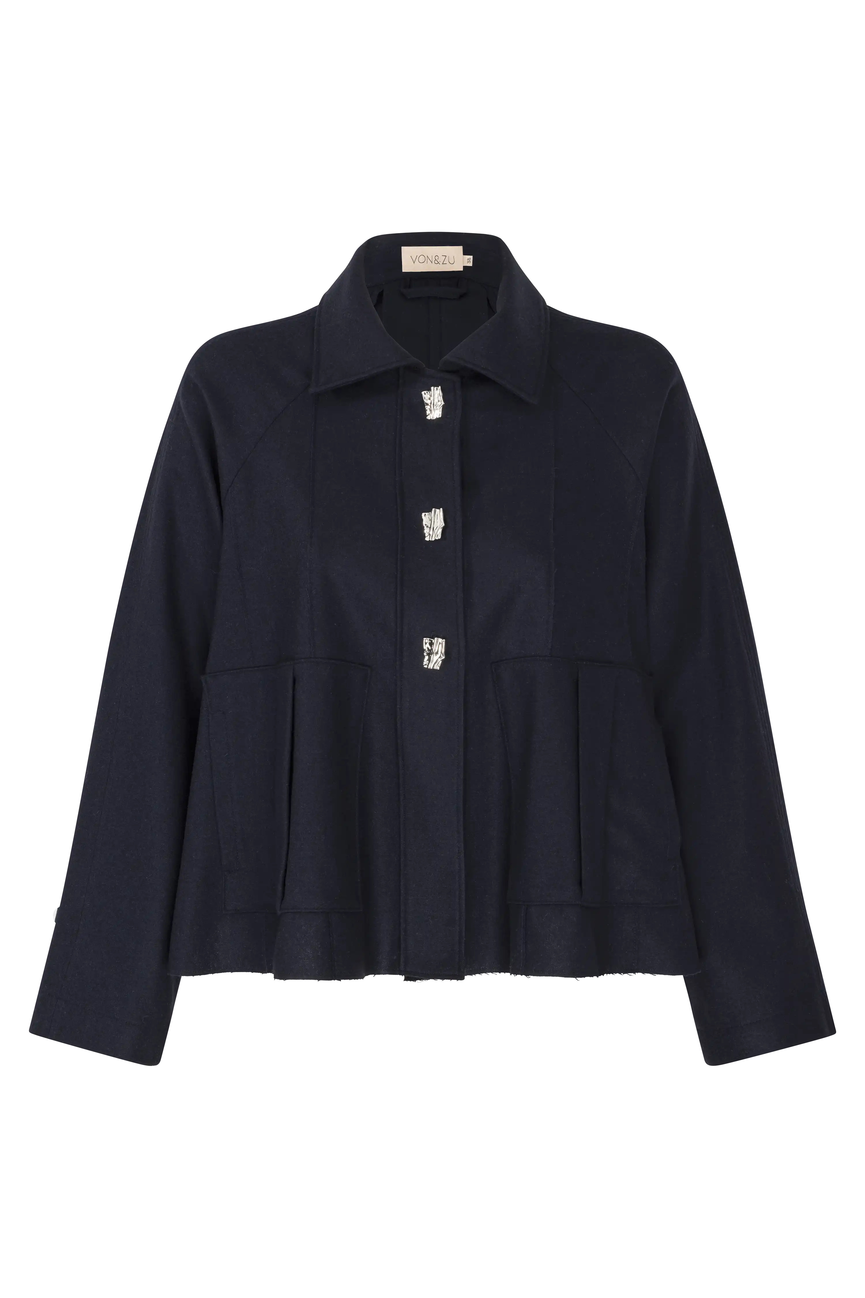A-line loden jacket