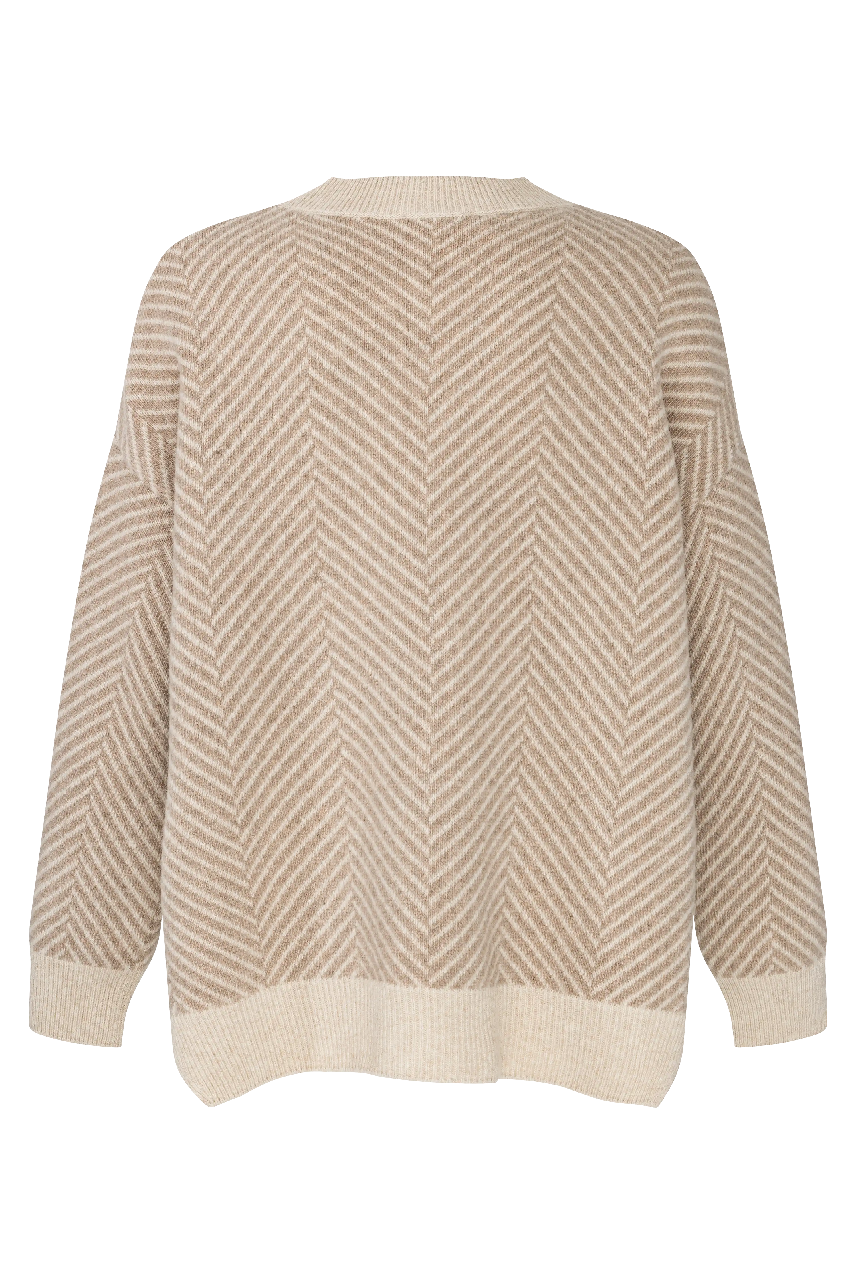 Strickpullover Fischgrat VON&ZU