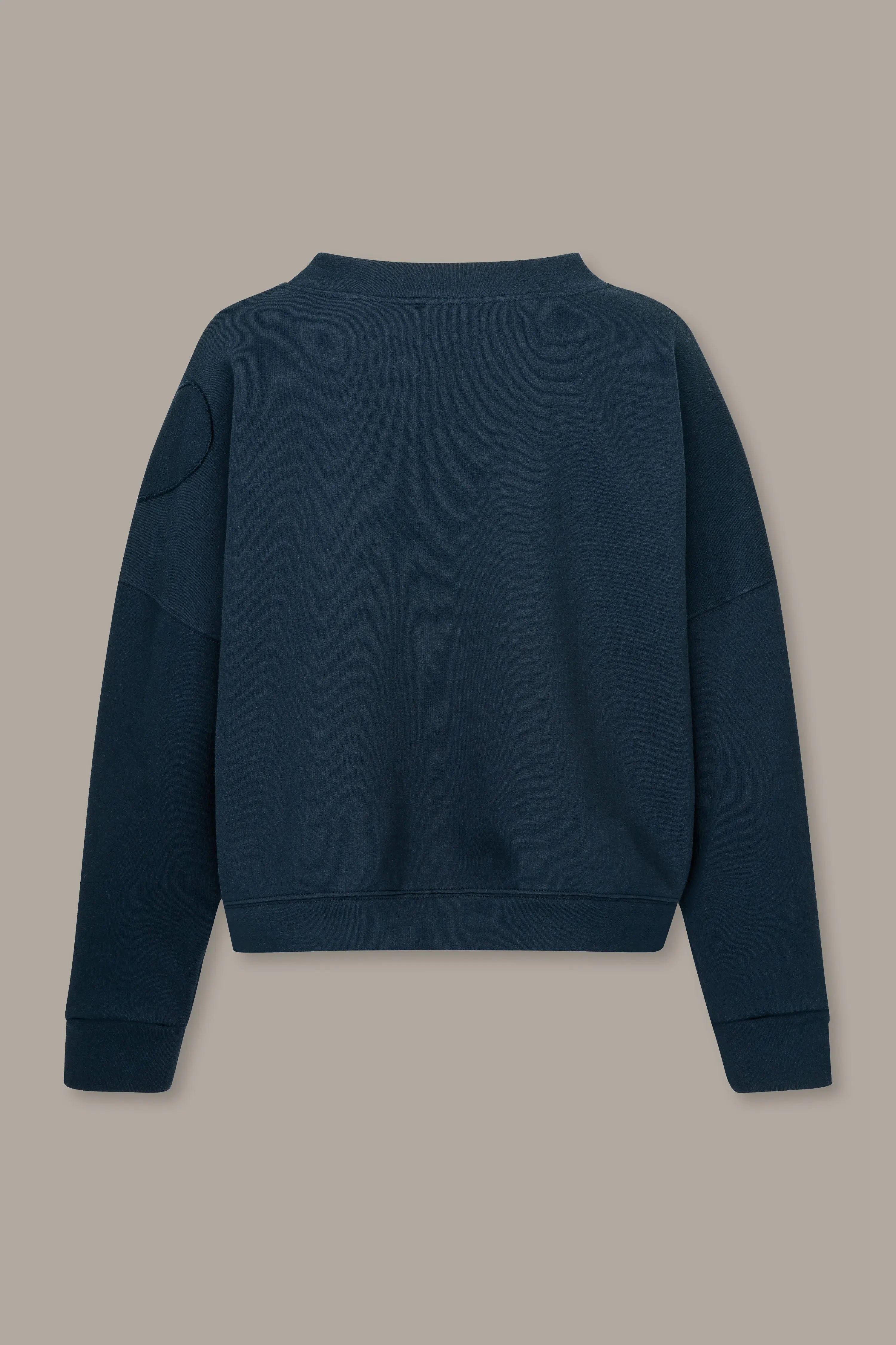 Sweatshirt mit Herzpatches VON&ZU