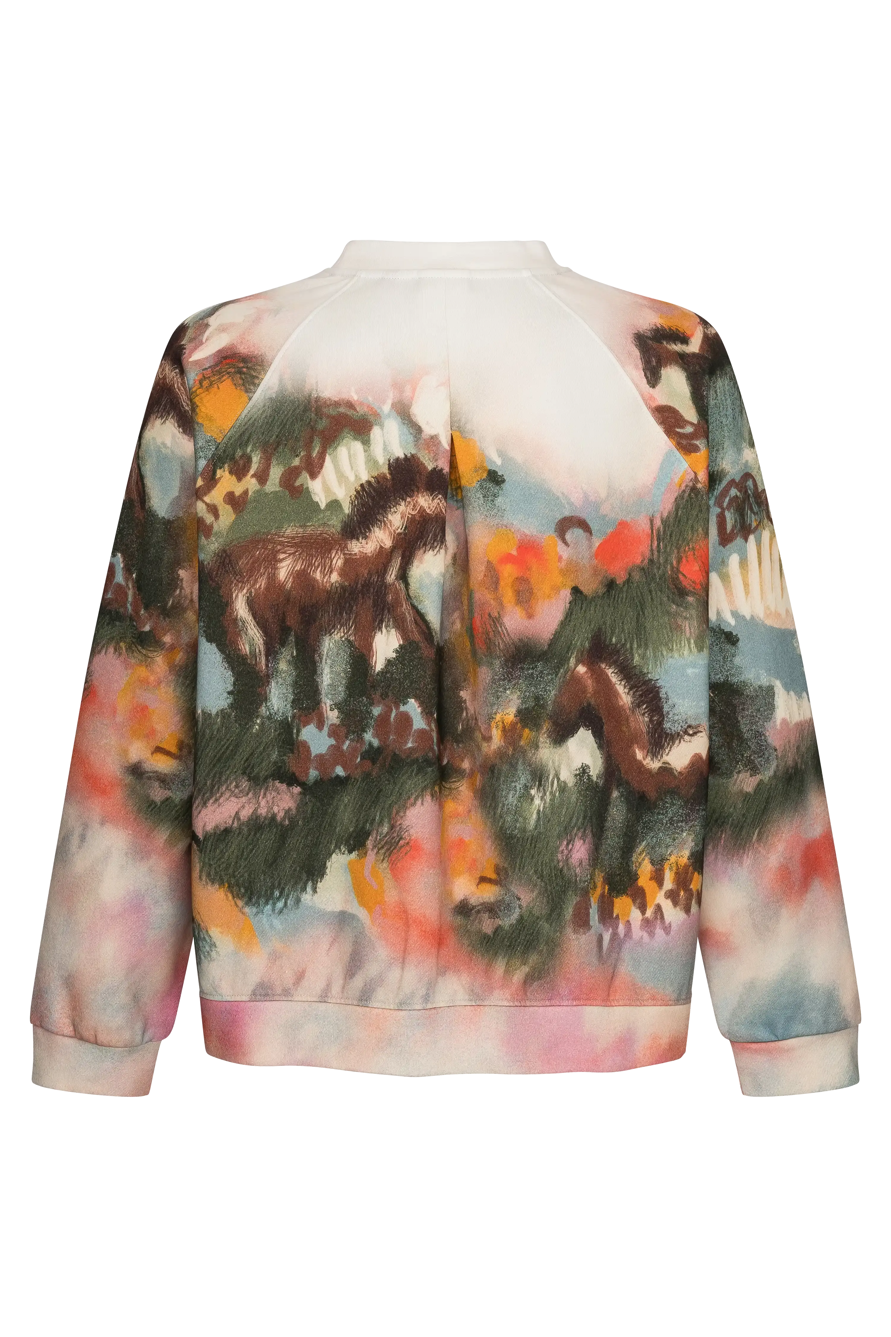 Sweatshirt mit Print Abenteuer VON&ZU