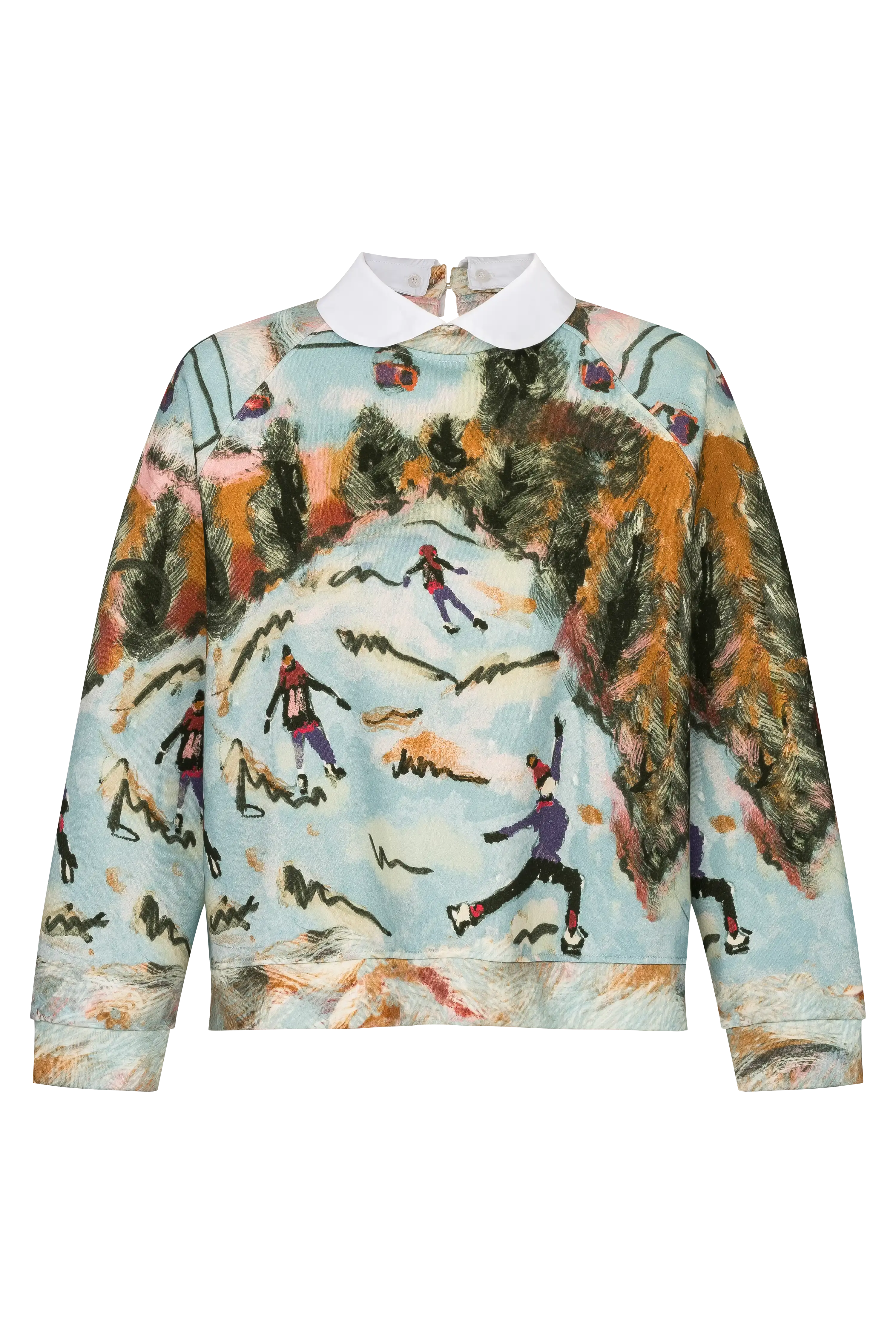 Sweatshirt mit Print Winter VON&ZU