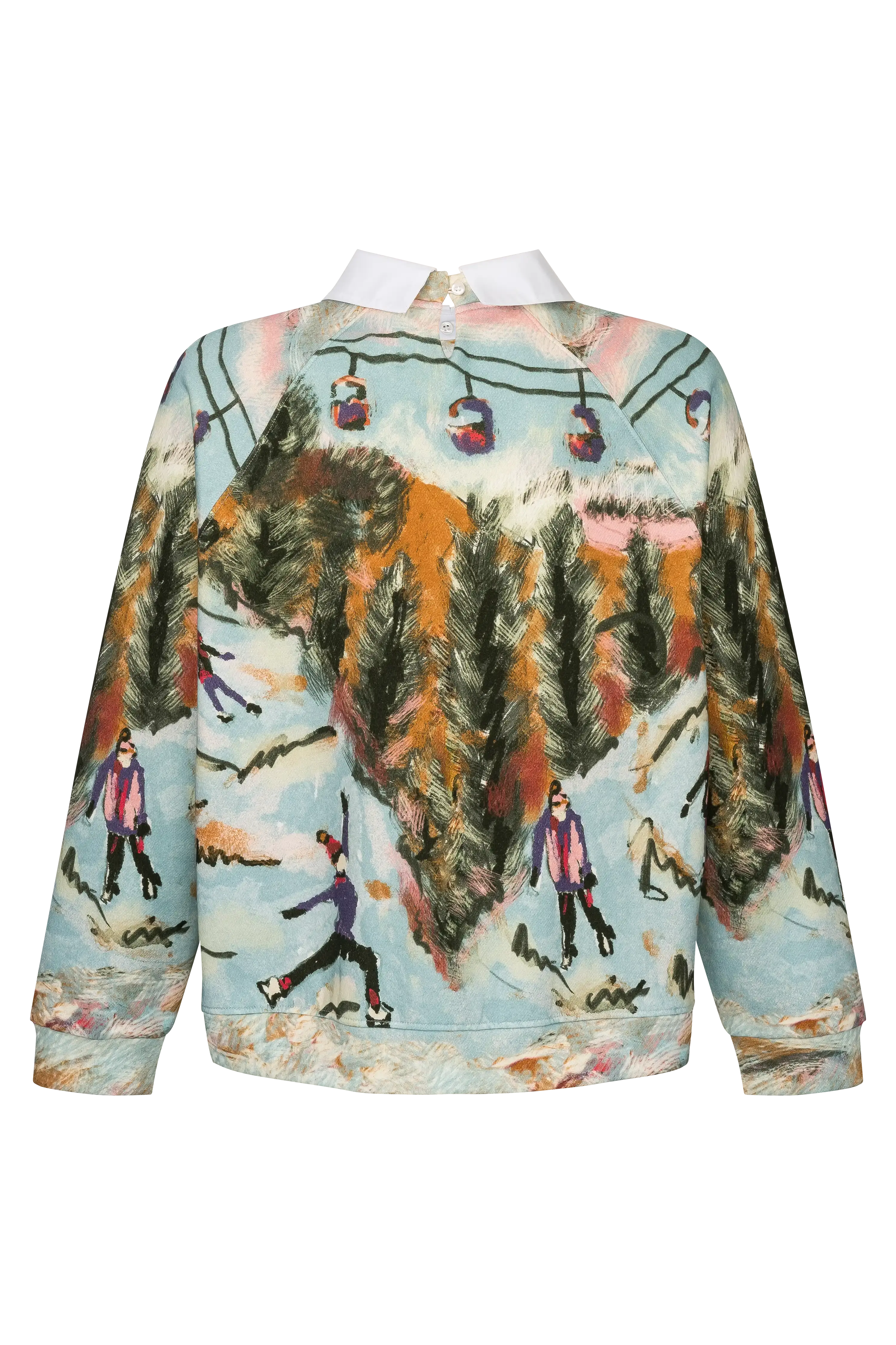 Sweatshirt mit Print Winter VON&ZU